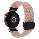 For Samsung Galaxy Gear S3 Frontier 22mm Magnetic Buckle Braided Watch Band(Starlight Pink) - 2