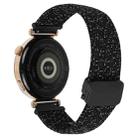 For Huawei Watch 4 22mm Magnetic Buckle Braided Watch Band(Stars Black) - 2