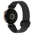 For Huawei Watch 4 22mm Magnetic Buckle Braided Watch Band(Graphite Black) - 2