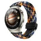 For Huawei Watch 4 Pro 22mm Magnetic Buckle Braided Watch Band(Camouflage Color) - 1