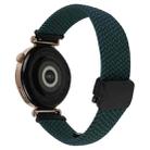 For Huawei Watch GT3 SE 22mm Magnetic Buckle Braided Watch Band(Forest Green) - 2