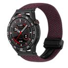 For Huawei Watch GT3 SE 22mm Magnetic Buckle Braided Watch Band(Drop Cherry) - 1