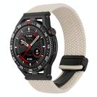 For Huawei Watch GT3 SE 22mm Magnetic Buckle Braided Watch Band(Starlight Black) - 1