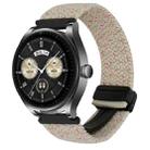 For Huawei Watch Buds 22mm Magnetic Buckle Braided Watch Band(Starlight) - 1