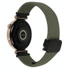 For Huawei Watch 3 Pro New 22mm Magnetic Buckle Braided Watch Band(Olive Green) - 2