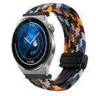 For Huawei Watch GT3 Pro 46mm 22mm Magnetic Buckle Braided Watch Band(Camouflage Color) - 1