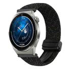 For Huawei Watch GT3 Pro 46mm 22mm Magnetic Buckle Braided Watch Band(Starlight Colorful) - 1