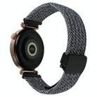 For Huawei Watch GT2 pro 22mm Magnetic Buckle Braided Watch Band(Metallic Gray) - 2