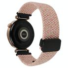 For Huawei Watch GT 22mm Magnetic Buckle Braided Watch Band(Starlight Pink) - 2