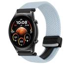 For Honor Watch GS 4 22mm Magnetic Buckle Braided Watch Band(Blue) - 1
