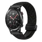 For Honor Watch GS 3i 22mm Magnetic Buckle Braided Watch Band(Starlight Colorful) - 1