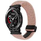 For Honor Watch GS Pro 22mm Magnetic Buckle Braided Watch Band(Pink) - 1