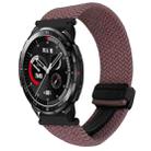 For Honor Watch GS Pro 22mm Magnetic Buckle Braided Watch Band(Smoky Purple) - 1