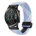 For Honor Magic Watch 22mm Magnetic Buckle Braided Watch Band(Violet) - 1