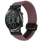 For Honor Magic Watch 22mm Magnetic Buckle Braided Watch Band(Smoky Purple) - 1