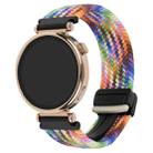 For Amazfit Watch GTR 4 22mm Magnetic Buckle Braided Watch Band(Colorful) - 1