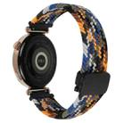 For Amazfit Sport Watch 3 22mm Magnetic Buckle Braided Watch Band(Camouflage) - 2