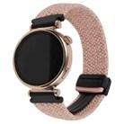 For Amazfit Watch GTR  22mm Magnetic Buckle Braided Watch Band(Starlight Pink) - 1