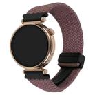 For Amazfit Watch GTR  22mm Magnetic Buckle Braided Watch Band(Smoky Purple) - 1