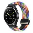 For Xiaomi Watch 2 22mm Magnetic Buckle Braided Watch Band(Colorful) - 1