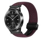 For Xiaomi Watch 2 Pro 22mm Magnetic Buckle Braided Watch Band(Drop Cherry) - 1