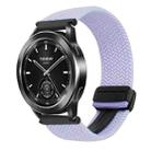 For Xiaomi Watch 2 Pro 22mm Magnetic Buckle Braided Watch Band(Purple) - 1