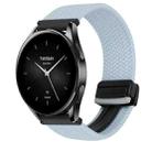 For Xiaomi Watch S2 22mm Magnetic Buckle Braided Watch Band(Blue) - 1