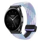 For Xiaomi Watch S2 22mm Magnetic Buckle Braided Watch Band(Violet) - 1