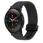 For Xiaomi Watch S1 Pro 22mm Magnetic Buckle Braided Watch Band(Black) - 1