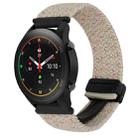 For Xiaomi Watch S1 Pro 22mm Magnetic Buckle Braided Watch Band(Starlight) - 1