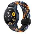 For Xiaomi Watch S1 Active 22mm Magnetic Buckle Braided Watch Band(Camouflage Colorful) - 1