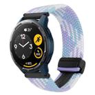 For Xiaomi Watch S1 Active 22mm Magnetic Buckle Braided Watch Band(Violet) - 1