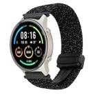 For Xiaomi Watch Sport 22mm Magnetic Buckle Braided Watch Band(Stars Black) - 1