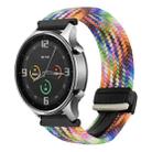 For Xiaomi Watch Color 22mm Magnetic Buckle Braided Watch Band(Colorful) - 1