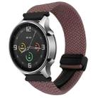 For Xiaomi Watch Color 22mm Magnetic Buckle Braided Watch Band(Smoky Purple) - 1