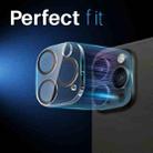 For iPhone 16 Pro / 16 Pro Max NORTHJO Camera Lens Protector 3D Night Shot Tempered Glass Film(Black) - 3