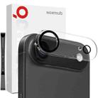 For iPhone 17 Air NORTHJO Camera Lens Protector 3D Night Shot Tempered Glass Film(Black) - 1