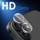 For iPhone 16 / 16 Plus NORTHJO Camera Lens Protector 3D HD Tempered Glass Film(Clear) - 2