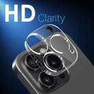 For iPhone 16 Pro / 16 Pro Max NORTHJO Camera Lens Protector 3D HD Tempered Glass Film(Clear) - 2