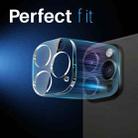 For iPhone 16 Pro / 16 Pro Max NORTHJO Camera Lens Protector 3D HD Tempered Glass Film(Clear) - 3