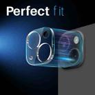 For iPhone 14 / 14 Plus NORTHJO Camera Lens Protector 3D HD Tempered Glass Film(Clear) - 3