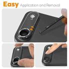 For iPhone 17 Air NORTHJO Camera Lens Protector 3D HD Tempered Glass Film(Clear) - 3