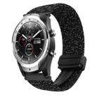 For Ticwatch Pro 2020 22mm Magnetic Buckle Braided Watch Band(Stars Black) - 1