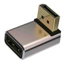 JUNSUNMAY 8K 60Hz PD1.4 Male Displayport to Female Displayport Adapter Converter, Angle:Down - 1