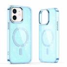 For iPhone 11 Glitter MagSafe Shockproof Phone Case(Blue) - 1