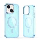 For iPhone 13 Glitter MagSafe Shockproof Phone Case(Blue) - 1