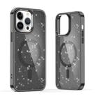 For iPhone 13 Pro Glitter MagSafe Shockproof Phone Case(Black) - 1