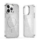 For iPhone 13 Pro Glitter MagSafe Shockproof Phone Case(Grey) - 1