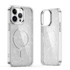 For iPhone 13 Pro Max Glitter MagSafe Shockproof Phone Case(Grey) - 1