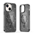 For iPhone 14 Plus Glitter MagSafe Shockproof Phone Case(Black) - 1